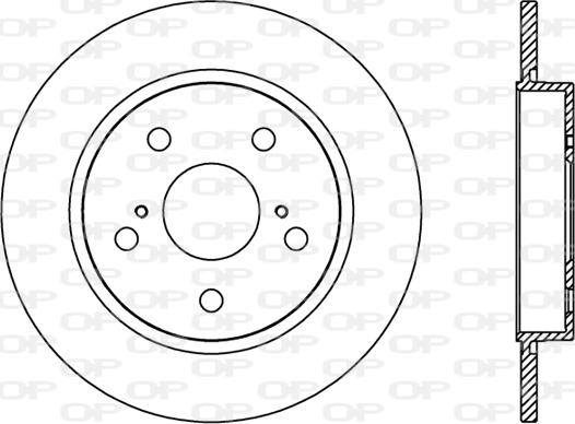 Open Parts BDR2378.10 - Bremžu diski www.autospares.lv