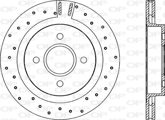 Open Parts BDRS1178.25 - Bremžu diski www.autospares.lv