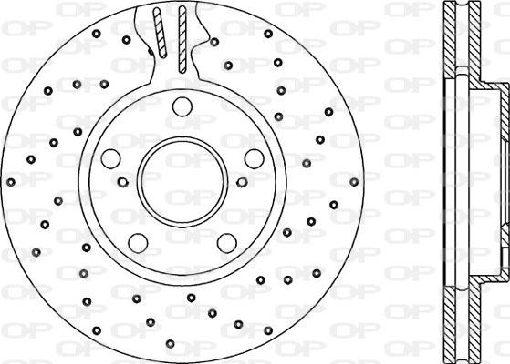 Open Parts BDRS1876.25 - Тормозной диск www.autospares.lv