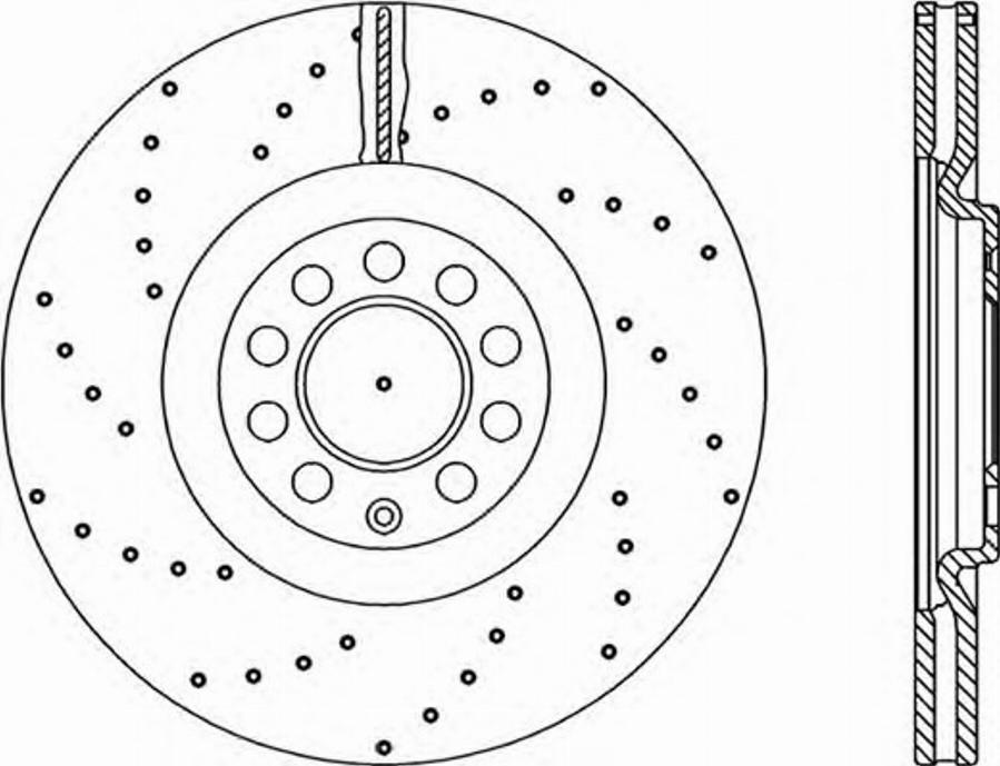 Open Parts BDRS1744.25 - Bremžu diski www.autospares.lv