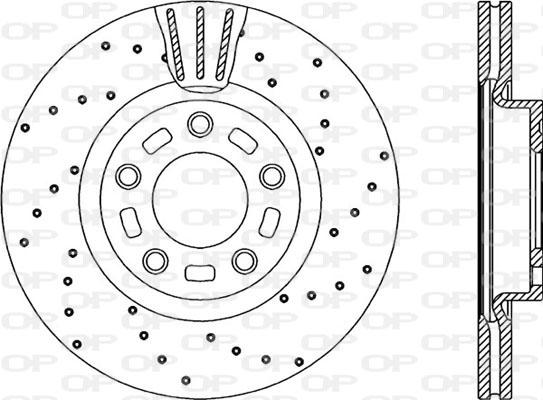 Open Parts BDRS2156.25 - Bremžu diski autospares.lv