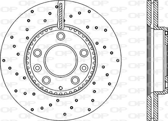 Blue Print ADM54375 - Bremžu diski www.autospares.lv