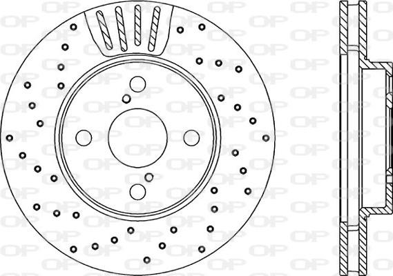 Open Parts BDRS2292.25 - Bremžu diski www.autospares.lv