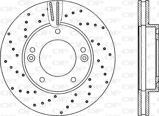 Open Parts BDRS2240.25 - Bremžu diski www.autospares.lv