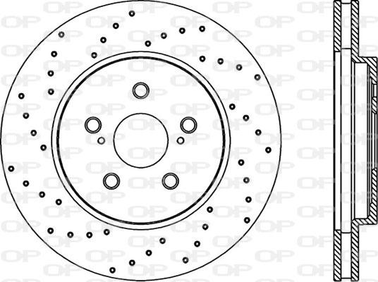 Open Parts BDRS2238.25 - Тормозной диск www.autospares.lv