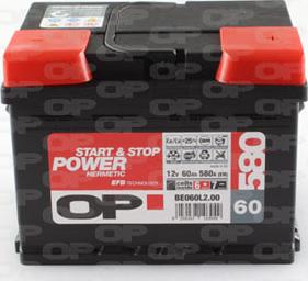 Open Parts BE060L2.00 - Starter Battery www.autospares.lv