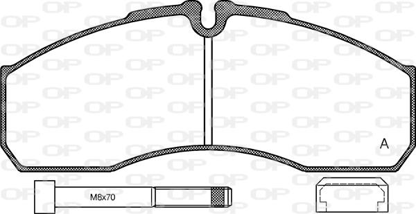 Magneti Marelli J3601018 - Brake Pad Set, disc brake www.autospares.lv