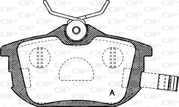 VAICO V37-0022 - Bremžu uzliku kompl., Disku bremzes www.autospares.lv