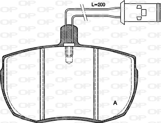 Magneti Marelli 363700200062 - Тормозные колодки, дисковые, комплект www.autospares.lv