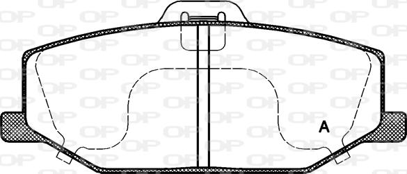 Open Parts BPA0190.10 - Brake Pad Set, disc brake www.autospares.lv