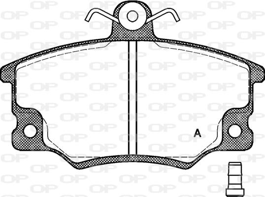 Open Parts BPA0146.14 - Brake Pad Set, disc brake www.autospares.lv