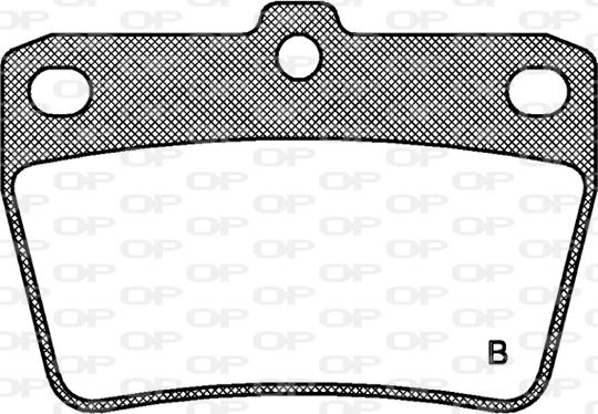 Open Parts BPA0839.02 - Bremžu uzliku kompl., Disku bremzes www.autospares.lv