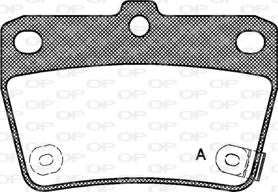 Open Parts BPA0839.02 - Bremžu uzliku kompl., Disku bremzes www.autospares.lv