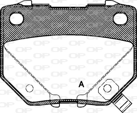 Valeo 670916 - Brake Pad Set, disc brake www.autospares.lv