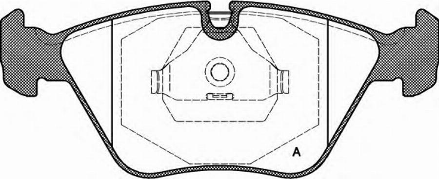 Open Parts BPA0270.00 - Bremžu uzliku kompl., Disku bremzes www.autospares.lv