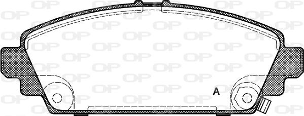 Open Parts BPA0700.02 - Bremžu uzliku kompl., Disku bremzes www.autospares.lv