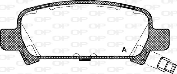 Open Parts BPA0729.02 - Brake Pad Set, disc brake www.autospares.lv