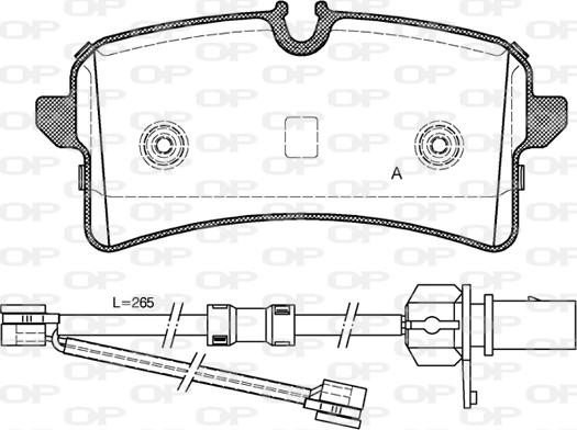 Protechnic PRP1750 - Bremžu uzliku kompl., Disku bremzes www.autospares.lv