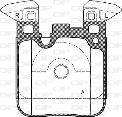 Open Parts BPA1539.00 - Bremžu uzliku kompl., Disku bremzes www.autospares.lv