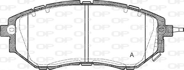 Open Parts BPA1137.02 - Brake Pad Set, disc brake www.autospares.lv