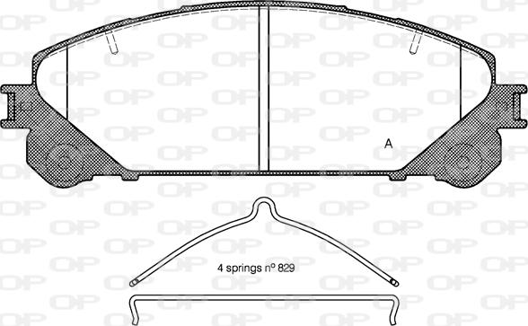 TOMEX brakes 17-80 - Bremžu uzliku kompl., Disku bremzes www.autospares.lv