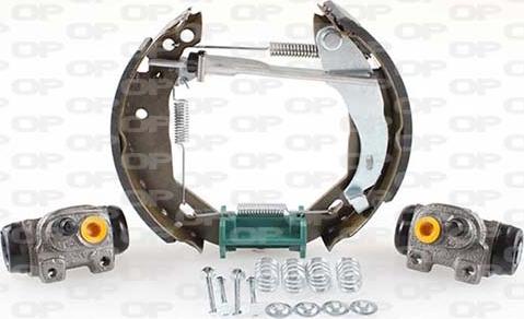 Open Parts BSK2030.02 - Bremžu loku komplekts www.autospares.lv