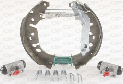 Open Parts BSK2107.00 - Bremžu loku komplekts autospares.lv