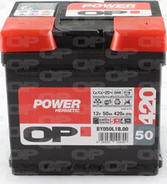 Open Parts BY050L1B.00 - Starter Battery www.autospares.lv