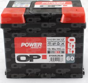 Open Parts BY060L2B.00 - Starter Battery www.autospares.lv