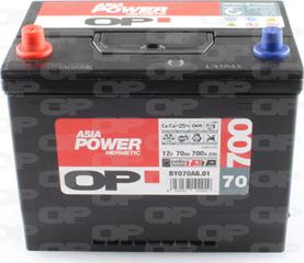 Open Parts BY070A6.01 - Starter Battery www.autospares.lv