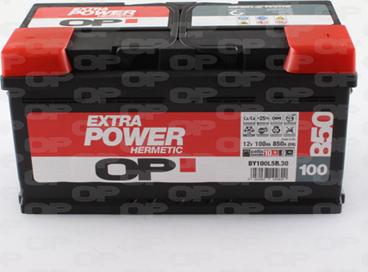 Open Parts BY100L5B.30 - Startera akumulatoru baterija www.autospares.lv