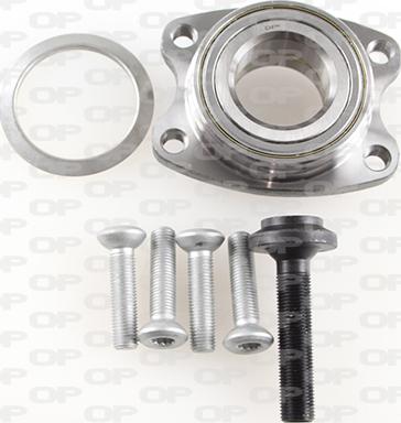 Open Parts HBK5043.02 - Подшипник ступицы колеса, комплект www.autospares.lv