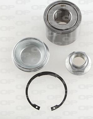 Open Parts HBK5075.01 - Подшипник ступицы колеса, комплект www.autospares.lv