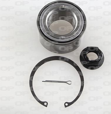 Open Parts HBK5158.01 - Подшипник ступицы колеса, комплект www.autospares.lv