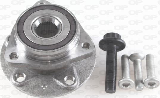 Open Parts HBK5270.03 - Подшипник ступицы колеса, комплект www.autospares.lv