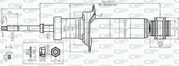 Open Parts SAB8495.32 - Amortizators www.autospares.lv