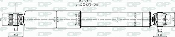 Open Parts SAB8552.32 - Amortizators www.autospares.lv