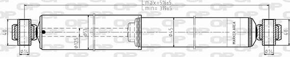 Open Parts SAB8655.32 - Amortizators www.autospares.lv