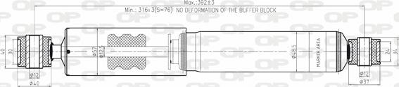 Open Parts SAB8189.32 - Shock Absorber www.autospares.lv