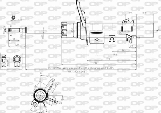 Open Parts SAB8359.31 - Amortizators www.autospares.lv