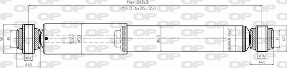 Open Parts SAB8363.32 - Amortizators www.autospares.lv