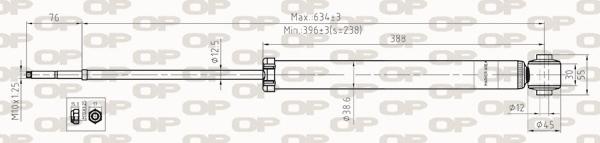 Open Parts SAB8295.32 - Shock Absorber www.autospares.lv