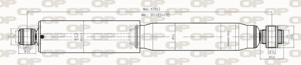 Open Parts SAB8284.32 - Amortizators www.autospares.lv