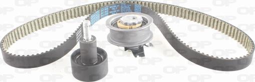 Open Parts TBK5166.11 - Комплект зубчатого ремня ГРМ www.autospares.lv