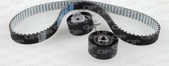 Open Parts TBK5163.11 - Комплект зубчатого ремня ГРМ www.autospares.lv