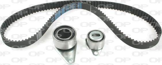 Open Parts TBK5129.01 - Комплект зубчатого ремня ГРМ www.autospares.lv