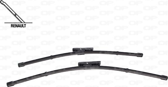 Open Parts WBT9054.00 - Щетка стеклоочистителя www.autospares.lv