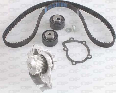 Open Parts WTBK5055.00 - Ūdenssūknis + Zobsiksnas komplekts autospares.lv