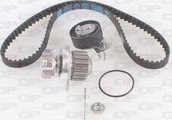 Open Parts WTBK5006.00 - Ūdenssūknis + Zobsiksnas komplekts www.autospares.lv