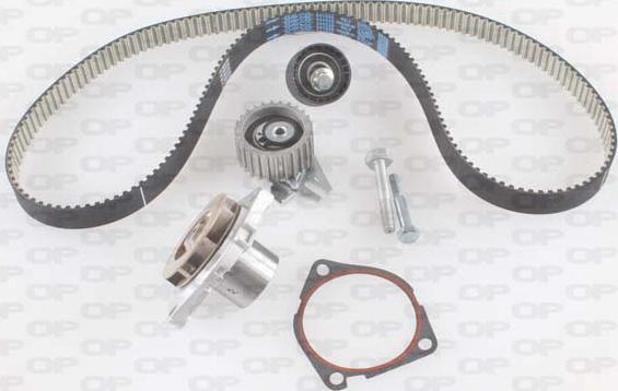 Open Parts WTBK5039.00 - Водяной насос + комплект зубчатого ремня ГРМ www.autospares.lv